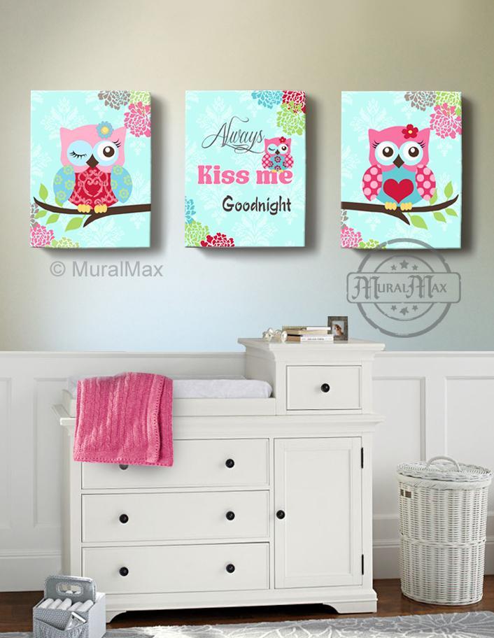 Owl Themed Girls Room